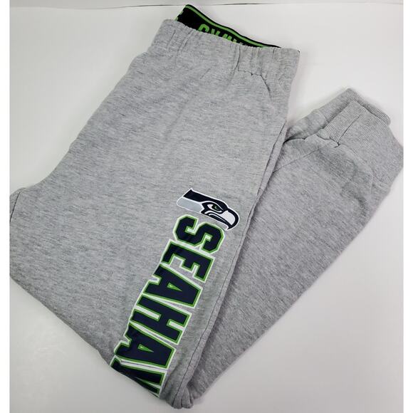 Women's NFL Seattle Seahawks sz M Heathered Gray Sweatpants - Picture 1 of 12